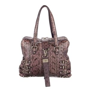 Authentic Jimmy Choo Python Shoulder Bag